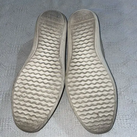 Cole Haan Grand O’s Men’s Casual Shoes Sz  10.5 M Beige Leather Outdoors Comfort