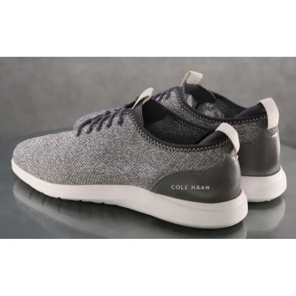 Cole Haan Grand Plus Essex $130 Men's Knit Oxfords Shoes Size 10 Gray C30821