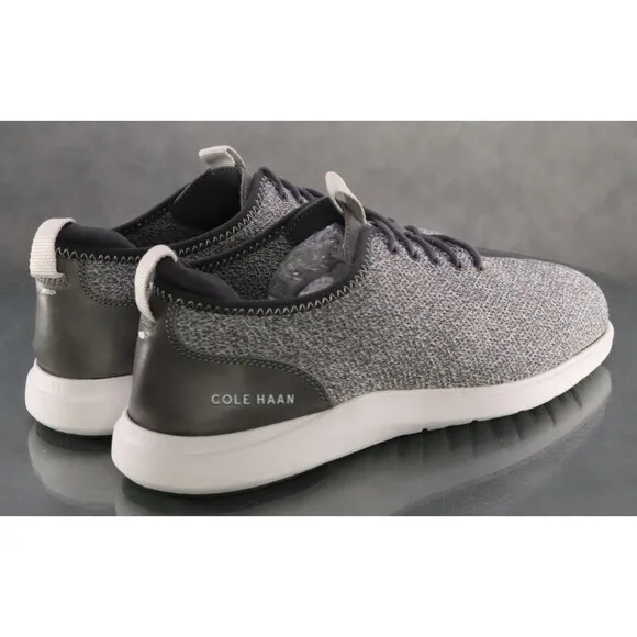 Cole Haan Grand Plus Essex $130 Men's Knit Oxfords Shoes Size 10 Gray C30821