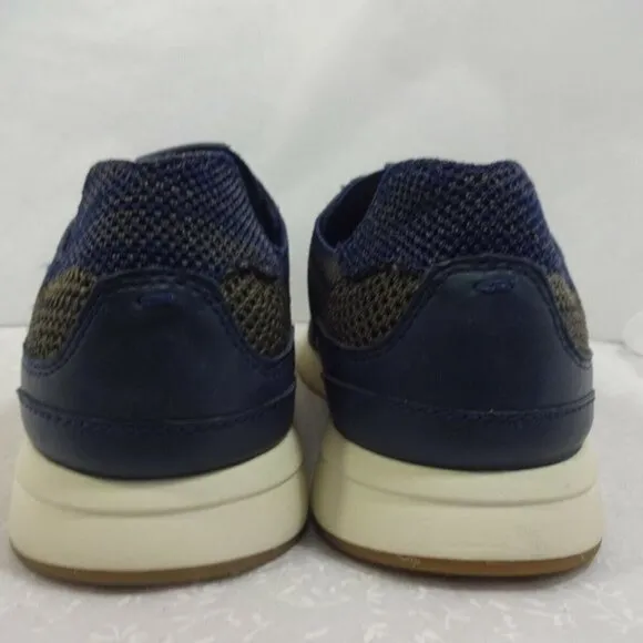 COLE Haan Grandpro Runner Mens Size 13 M Navy Olive Sneaker Shoes Lace Up C27763