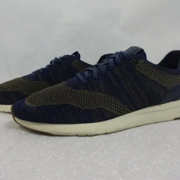 COLE Haan Grandpro Runner Mens Size 13 M Navy Olive Sneaker Shoes Lace Up C27763