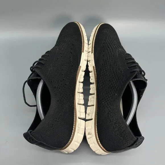 Cole Haan Mens 11.5 Black ZeroGrand Stitchlite Ox Oxford Shoes Comfort Casual