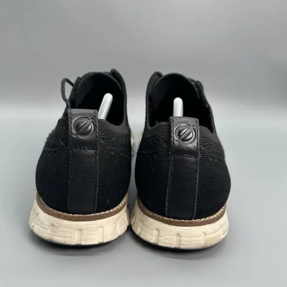 Cole Haan Mens 11.5 Black ZeroGrand Stitchlite Ox Oxford Shoes Comfort Casual