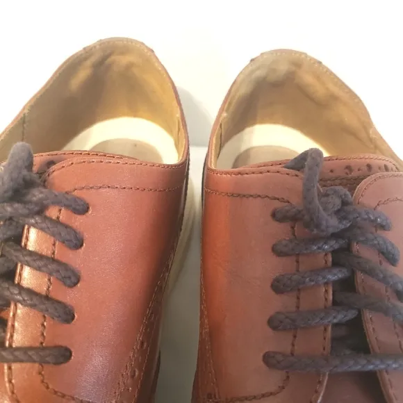 Cole Haan Men's 12 M Originalgrand Wingtip Oxford Lace Up Woodbury Leather