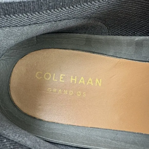 Cole Haan Size 11.5 Original Grand Mens Tie Shoes Stitchlite Wingtip Oxford Gray
