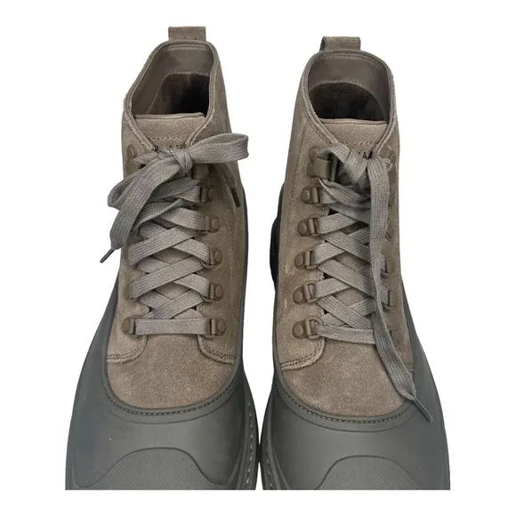 Cole Haan Stratton Shroud Suede Waterproof Boots in Morel Sz: 12