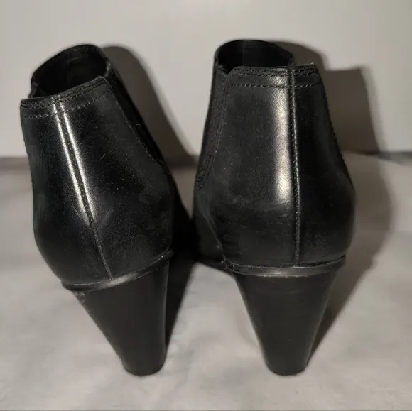 Cole Haan Women’s Balthasar Wedge Boots Black Nubuck