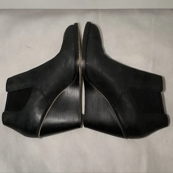 Cole Haan Women’s Balthasar Wedge Boots Black Nubuck