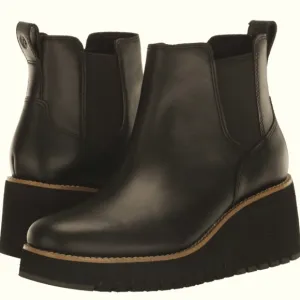 Cole Haan womens Zerogrand City Wedge Boot Waterproof Leather