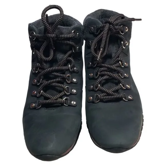 Cole Haan ZeroGrand Hiker Boots Waterproof Gray Pink