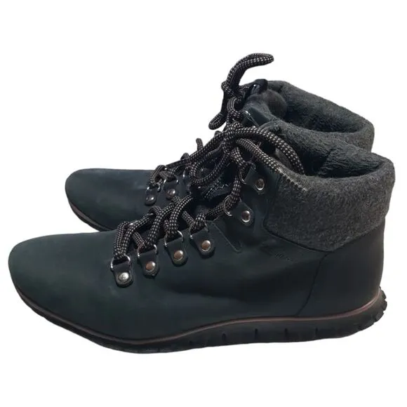 Cole Haan ZeroGrand Hiker Boots Waterproof Gray Pink