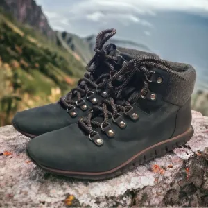 Cole Haan ZeroGrand Hiker Boots Waterproof Gray Pink