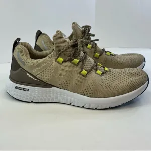 Cole Haan ZeroGrand Overtake Lite Running Tan White Sneakers Cushioned Sole 10.5
