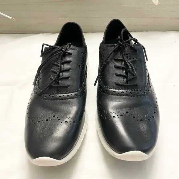 COLE HAAN ZEROGRAND WINGTIP OXFORD SHOES SIZE 10 B