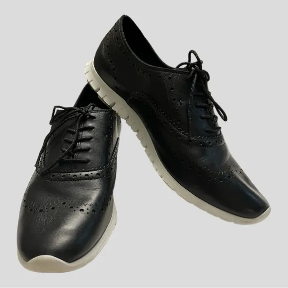 COLE HAAN ZEROGRAND WINGTIP OXFORD SHOES SIZE 10 B