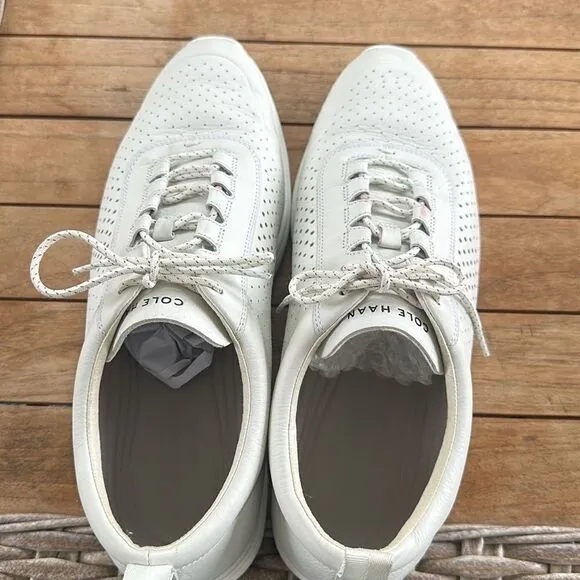 Cole Haan Leather Comfort String up Sneakers 13