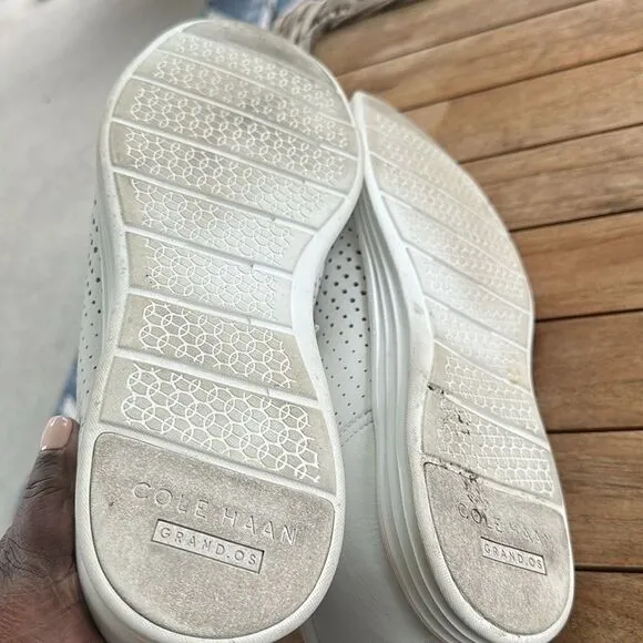 Cole Haan Leather Comfort String up Sneakers 13