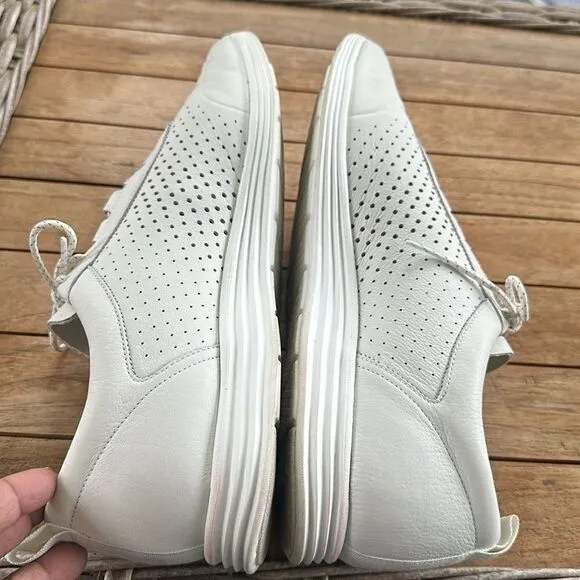 Cole Haan Leather Comfort String up Sneakers 13
