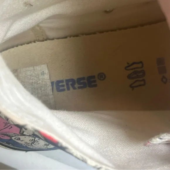 Colorful Comic High-Top Sneakers