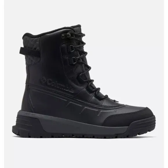 Columbia Bugaboot Celsius BM9458-010 Boots Men's Black Leather Waterproof TF1752