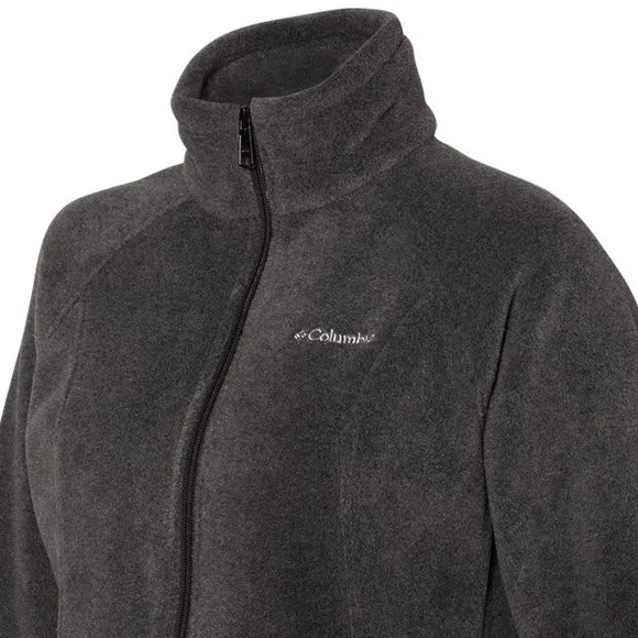 Columbia Jacket Zip Up Lightweight Comfort All Season Soft Warm Gray Size Medium