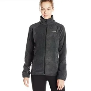Columbia Jacket Zip Up Lightweight Comfort All Season Soft Warm Gray Size Medium