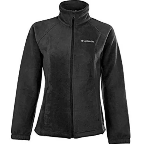 Columbia Jacket Zip Up Lightweight Comfort All Season Soft Warm Gray Size Medium