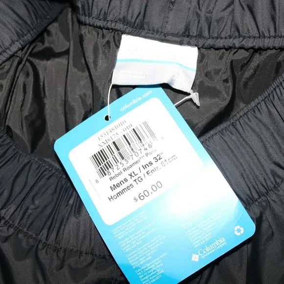 Columbia Men's Rebel Roamer Shell Pants in Black