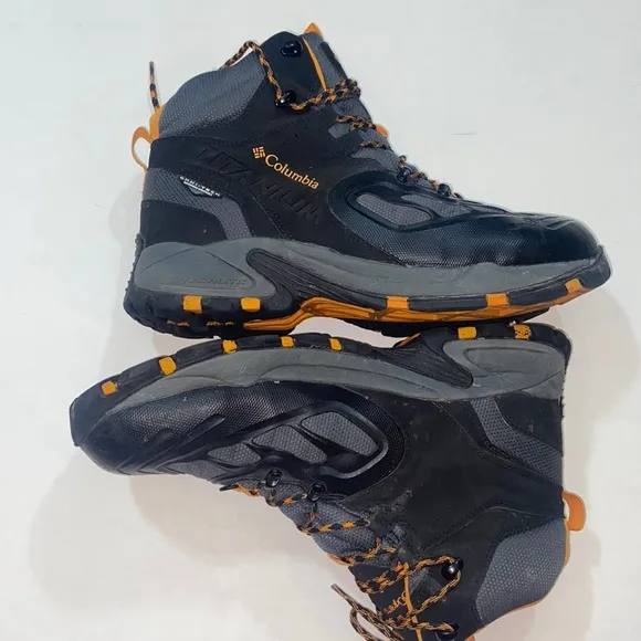 Columbia Titanium Omni-Tech Waterproof-Breathable Men Shoes Boots 12 USA