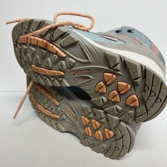 Columbia Women's Newton Ridge Plus Waterproof Hiking Boots Blue, Size 10 M