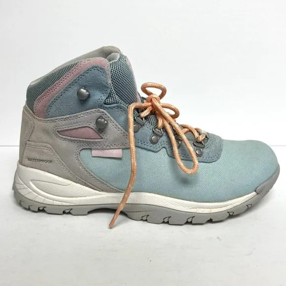 Columbia Women's Newton Ridge Plus Waterproof Hiking Boots Blue, Size 10 M