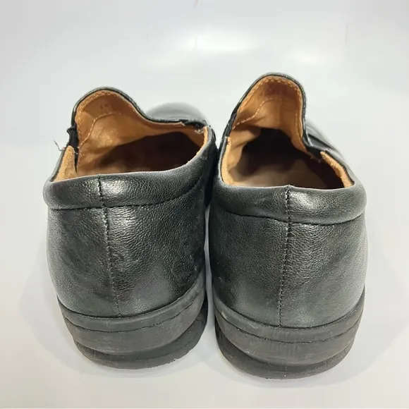 Comfortiva Florian shoes black leather comfort shoes size 8