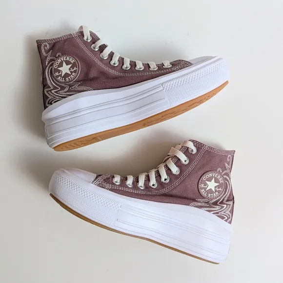 Converse All Star Move Platform High Western Embroidery