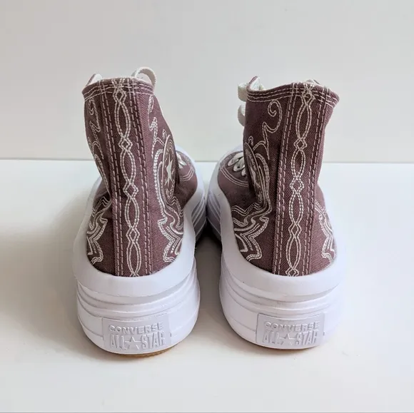 Converse All Star Move Platform High Western Embroidery
