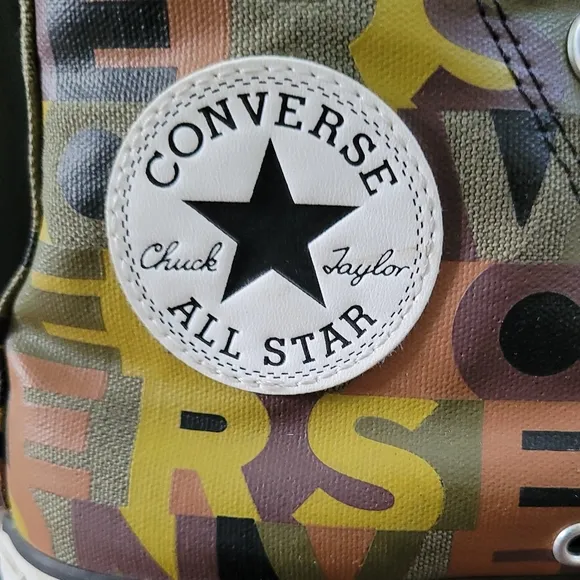Converse All Star Unisex High Top Camouflage Sneakers