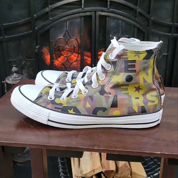 Converse All Star Unisex High Top Camouflage Sneakers