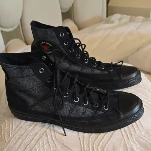 Converse Black High-Top Sneakers with Sturdy Design NWOT