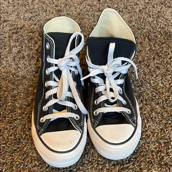 Converse Black High-Top Sneakers