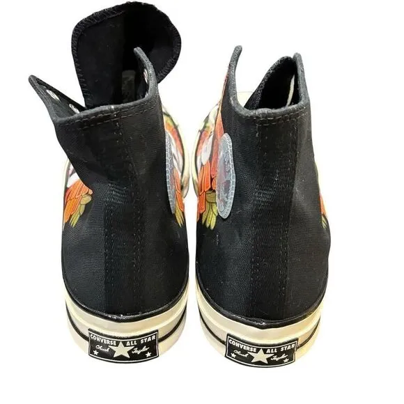 Converse Chuck 70 High Top Dia De Los Muertos Black Unisex Size 10