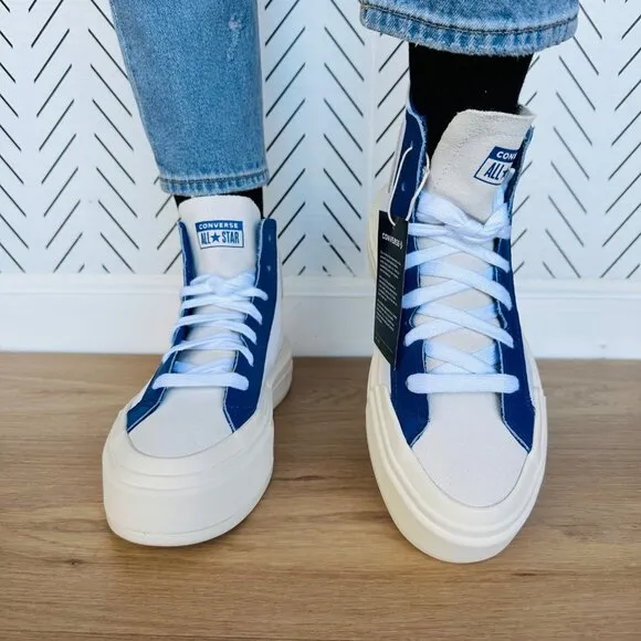 ⭐Converse Chuck Taylor All Star Cruise Sz 8 Women's Shoes Sneakers White A10285C