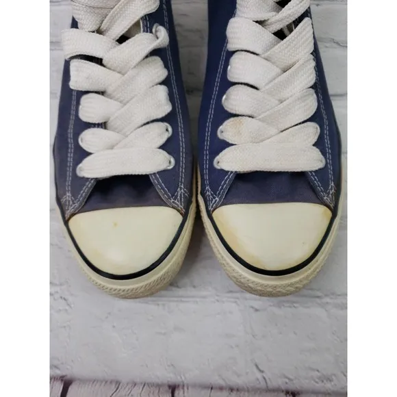Converse Chuck Taylor All Star High Top Sneakers Men's Sz 12. Women's Sz 14 Blue