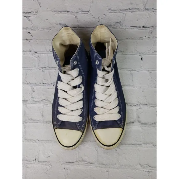 Converse Chuck Taylor All Star High Top Sneakers Men's Sz 12. Women's Sz 14 Blue