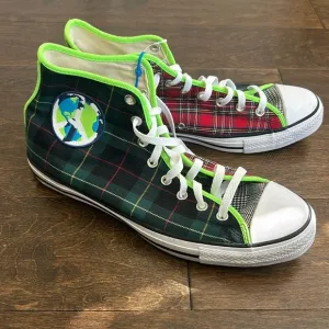 Converse Chuck Taylor All Star. High World Peace size 11.5