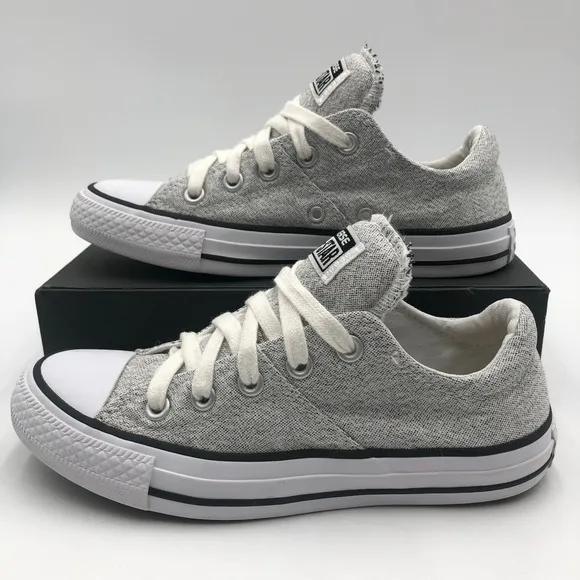 Converse Chuck Taylor All Star Madison Womens Size 6 Gray Low Top Shoes Sneakers