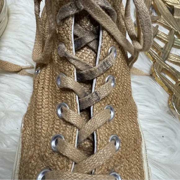 Converse Chuck Taylor Golf Le Fleur Tan High-Top Sneakers