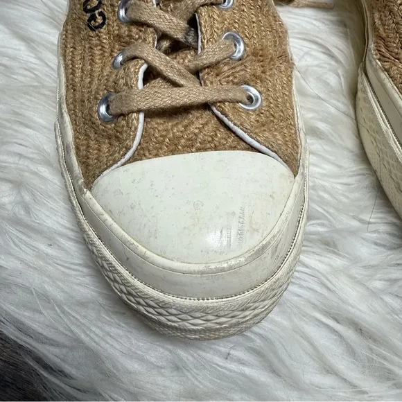 Converse Chuck Taylor Golf Le Fleur Tan High-Top Sneakers