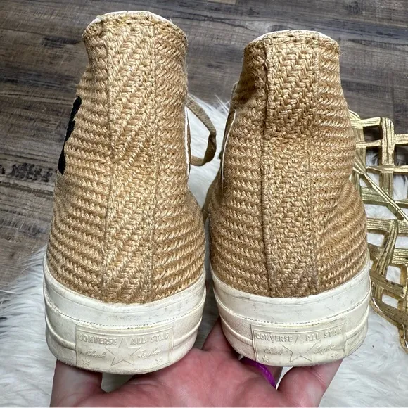 Converse Chuck Taylor Golf Le Fleur Tan High-Top Sneakers