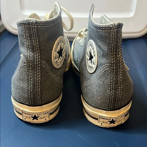 Converse Chuck Taylor Grayish Blue High-Top Sneakers size 9 1/2