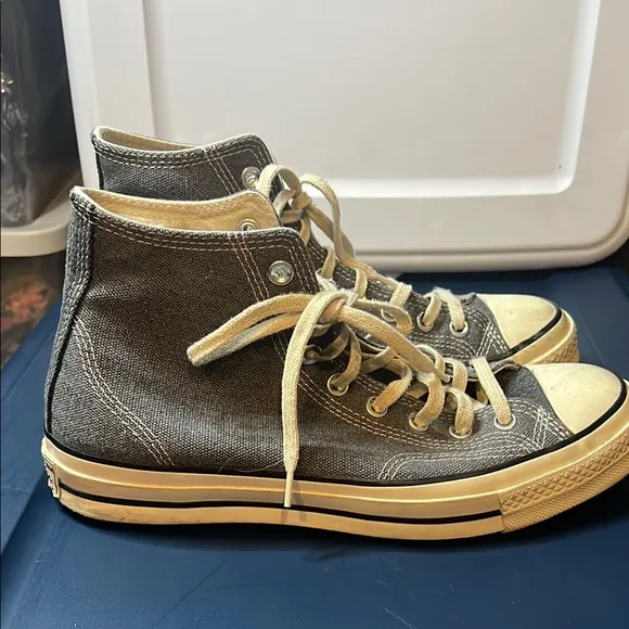 Converse Chuck Taylor Grayish Blue High-Top Sneakers size 9 1/2