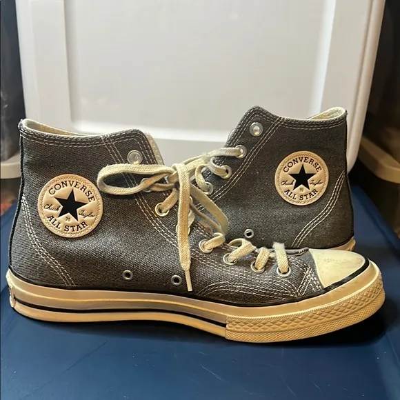 Converse Chuck Taylor Grayish Blue High-Top Sneakers size 9 1/2